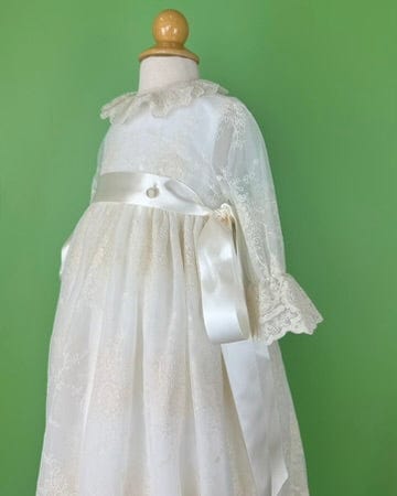 YoYo Boutique Baptism Marbella Off-White Christening Gown