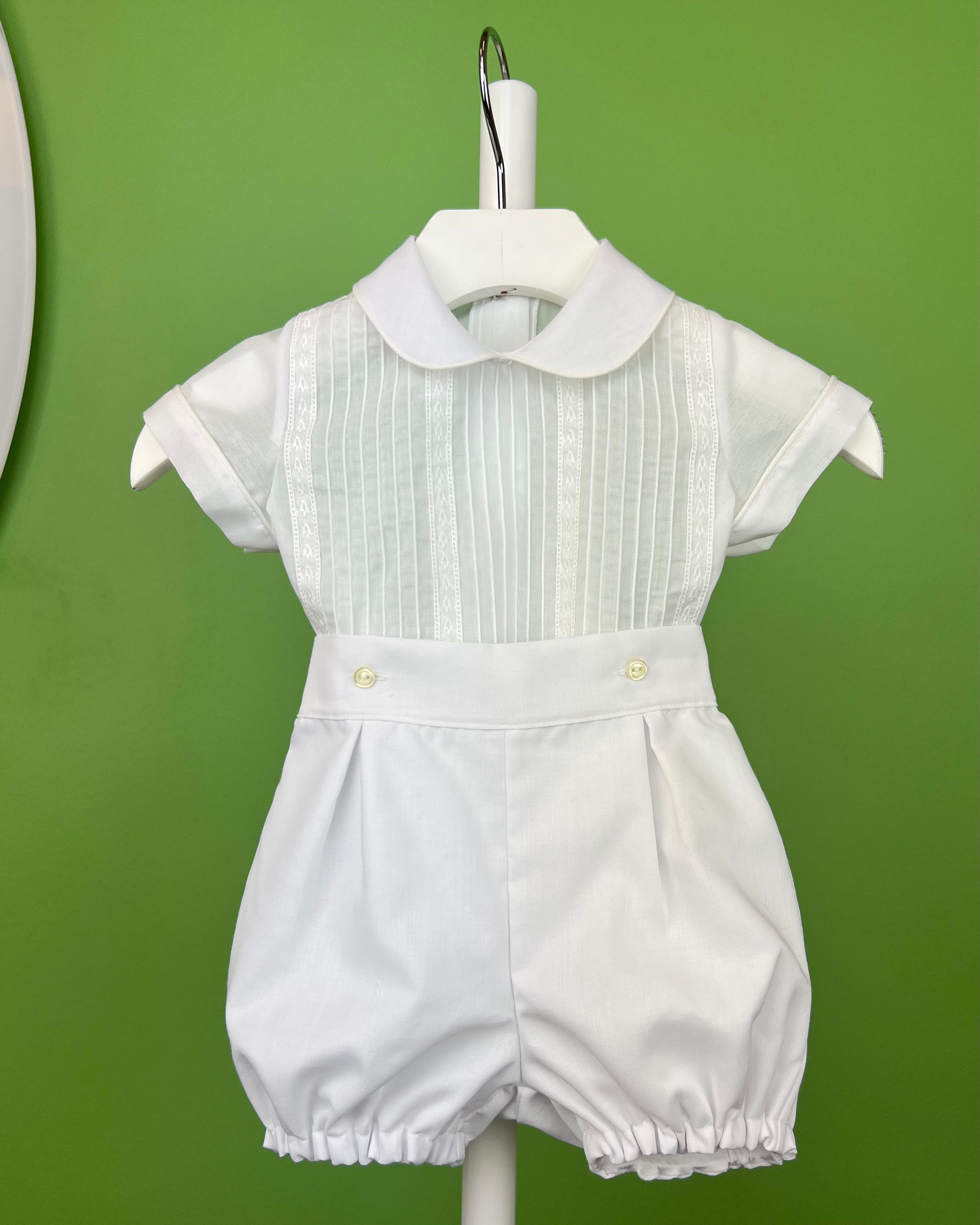 YoYo Boutique Baptism Martin White Outfit