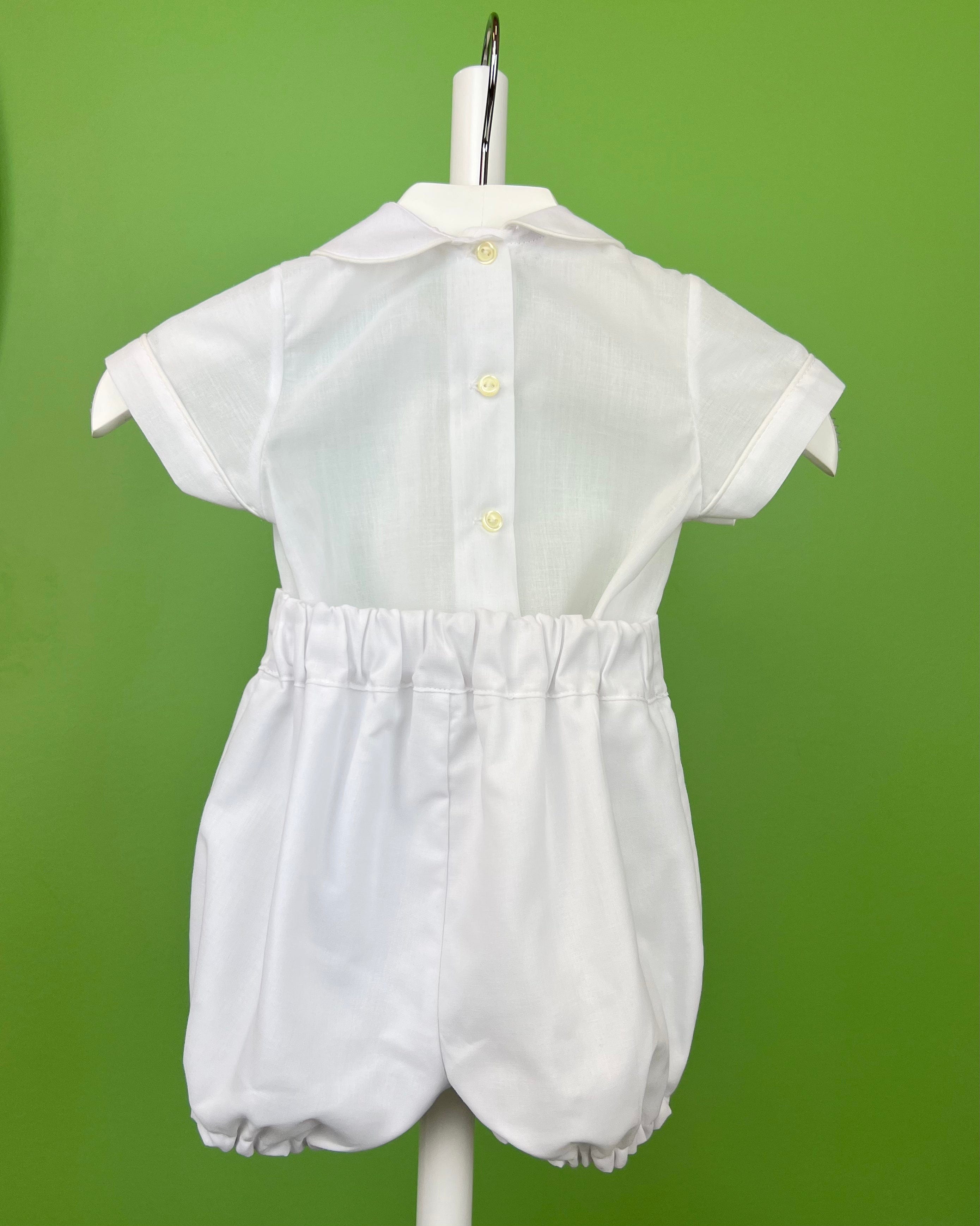 YoYo Boutique Baptism Martin White Outfit
