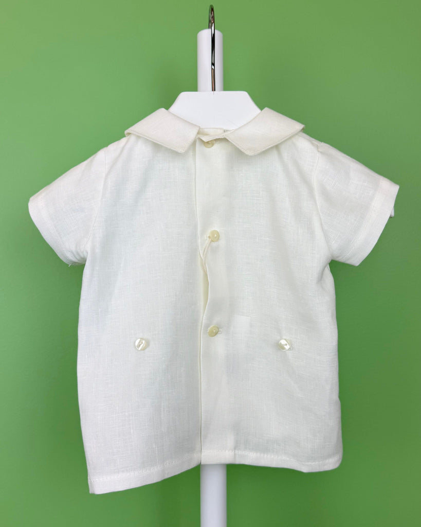 YoYo Boutique Baptism Max Off-White Outfit