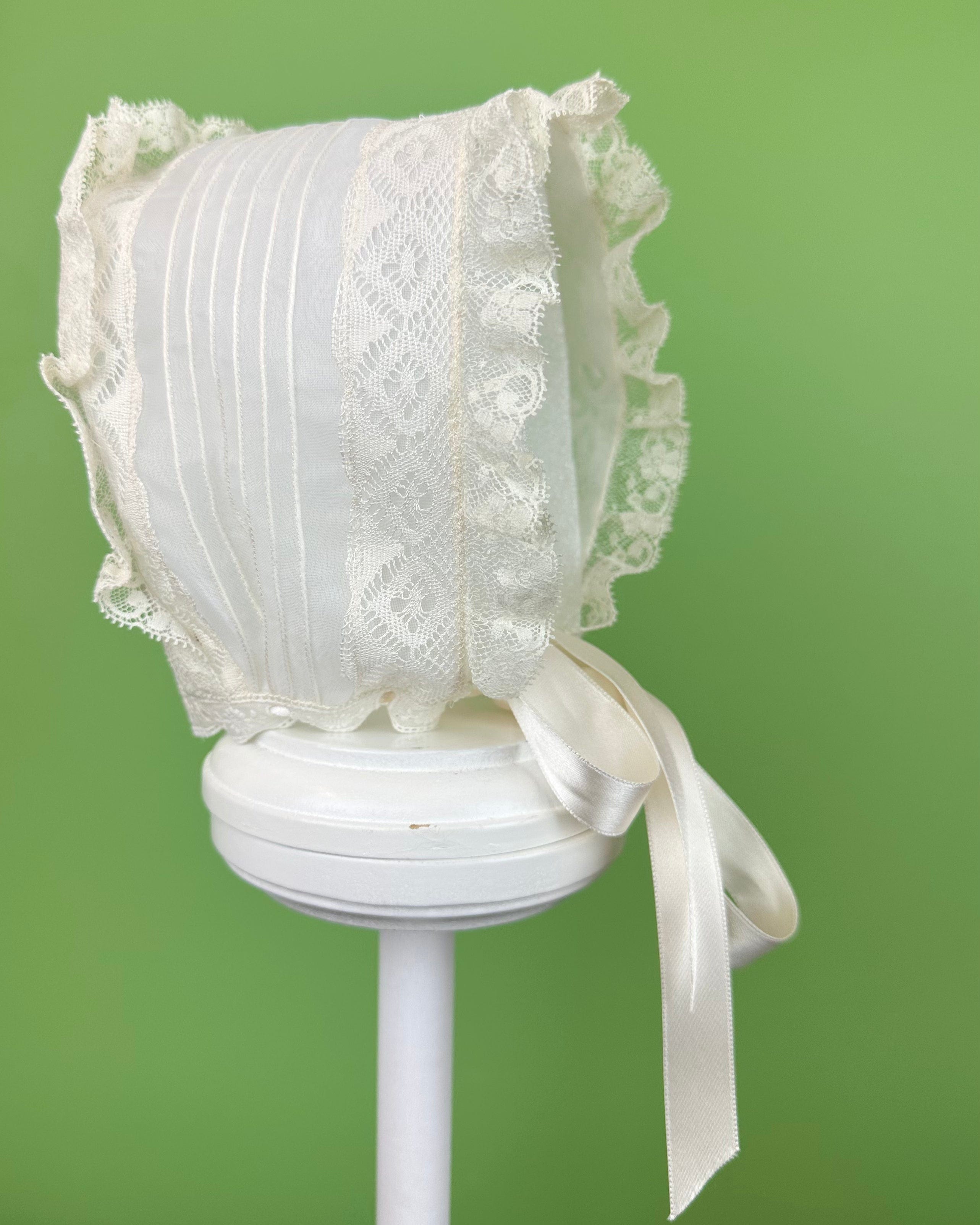 YoYo Boutique Baptism Patricia Dress with Bonnet