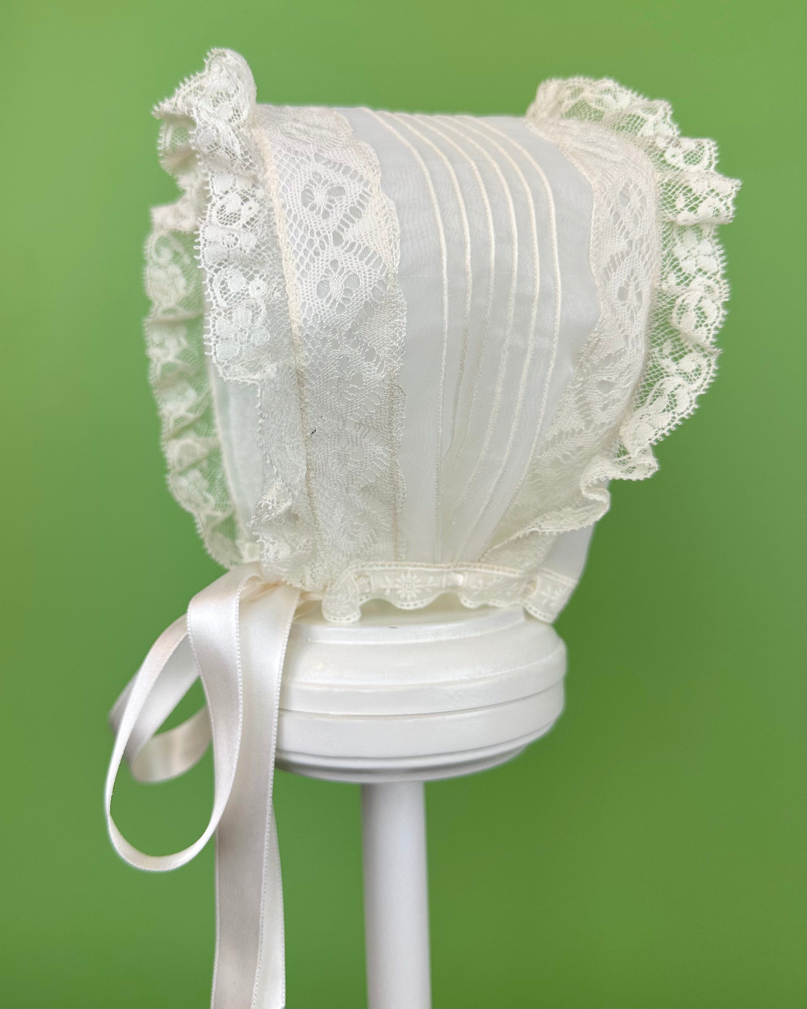 YoYo Boutique Baptism Patricia Dress with Bonnet