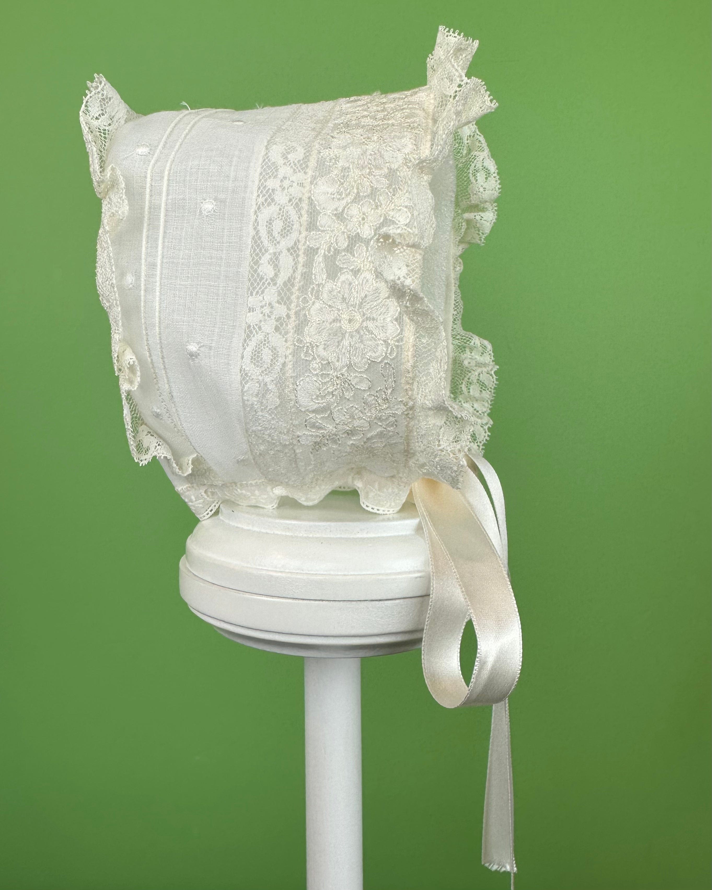 YoYo Boutique Baptism Paula Dress with Bonnet