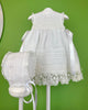 YoYo Boutique Baptism Raquel Dress with Bonnet