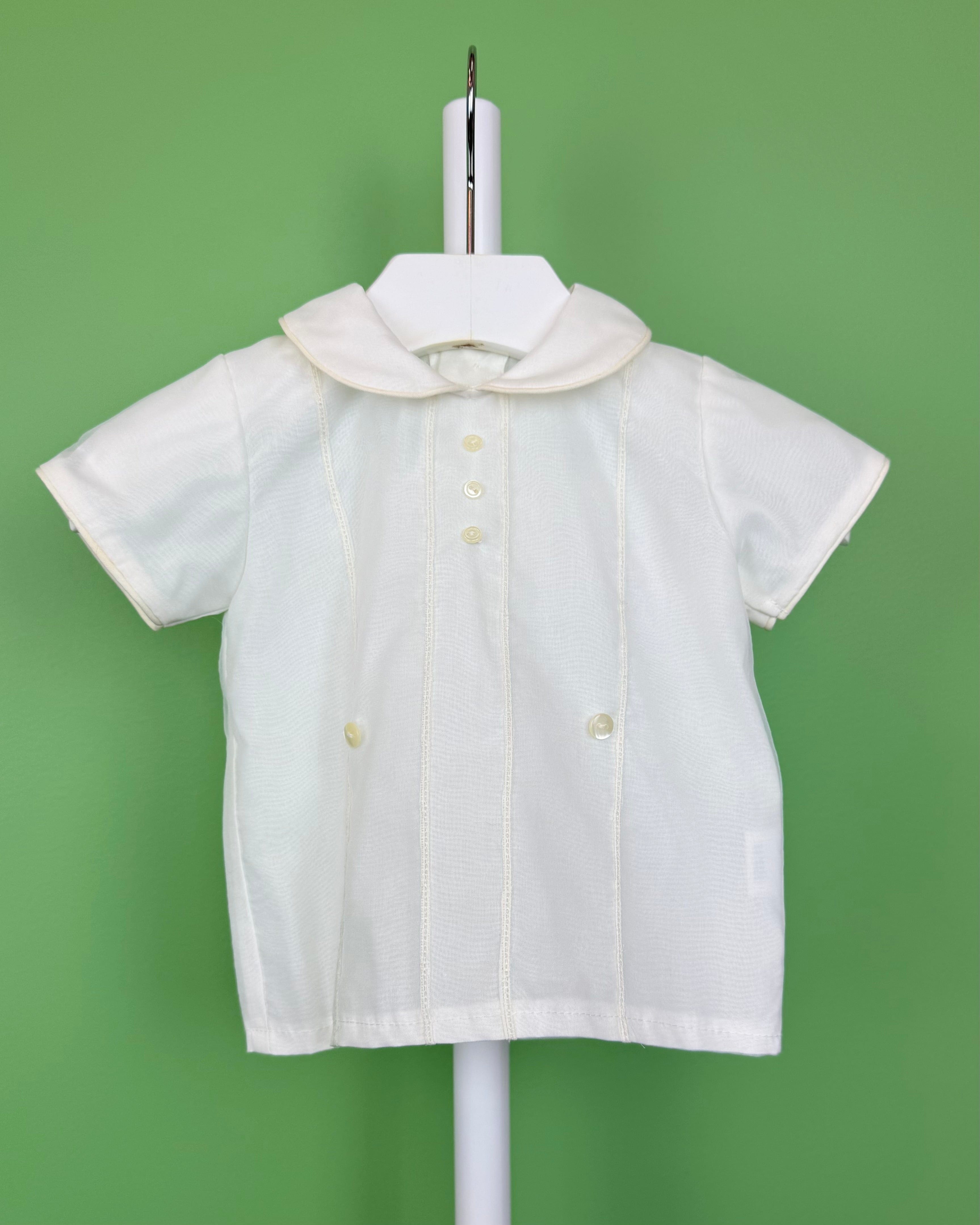 YoYo Boutique Baptism Raul Off-White Outfit