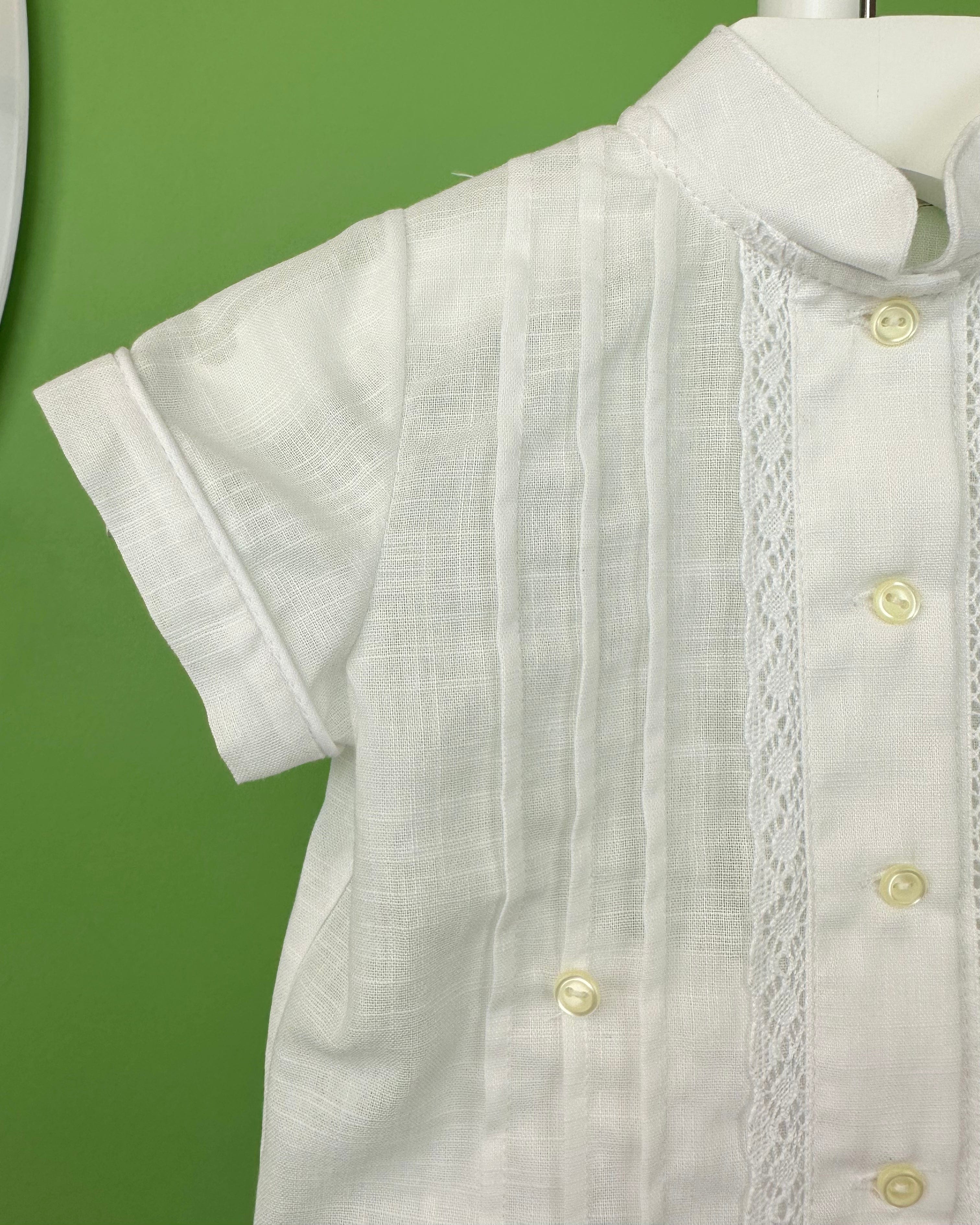 YoYo Boutique Baptism Rodolfo Bubble Outfit