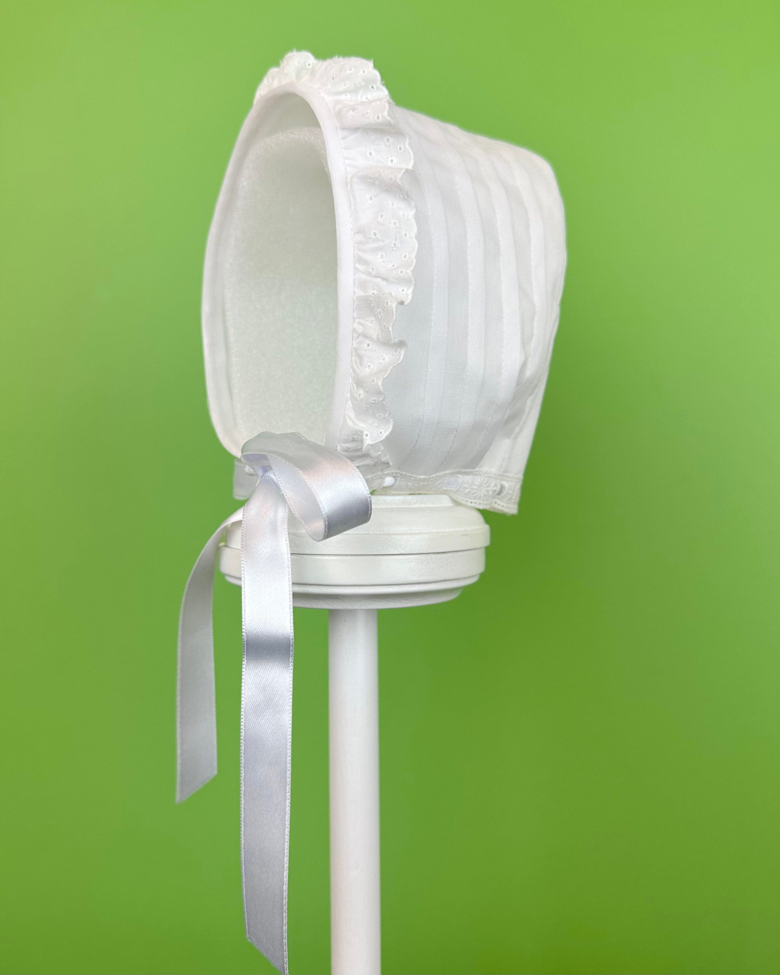 YoYo Boutique Baptism Susy Dress with Bonnet