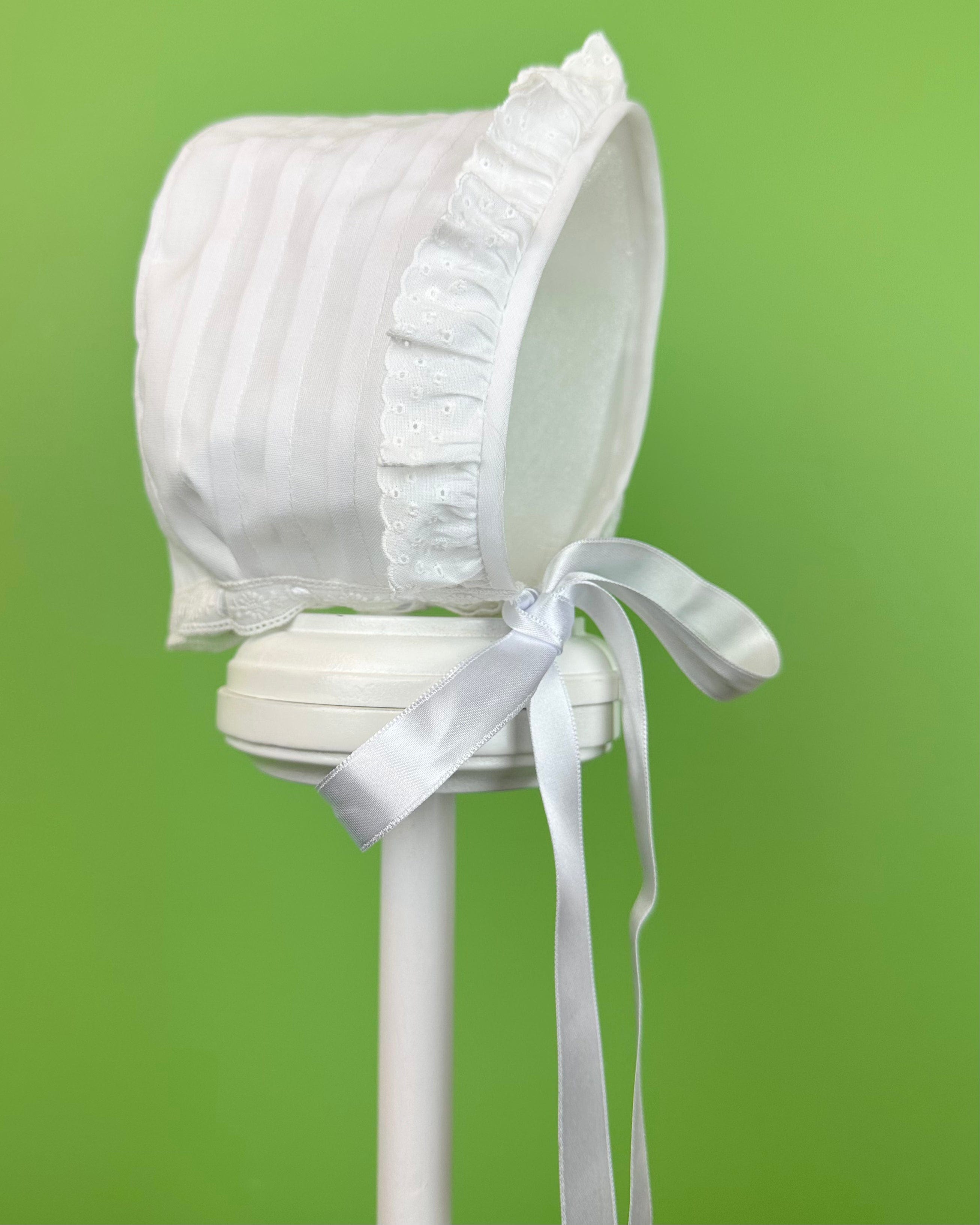 YoYo Boutique Baptism Susy Dress with Bonnet