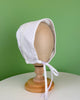 YoYo Boutique Baptism White Bonnet