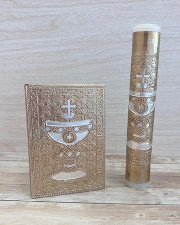 YoYo Boutique Bible Chalice Bible & Candle
