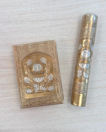 YoYo Boutique Bible First Communion Bible & Candle