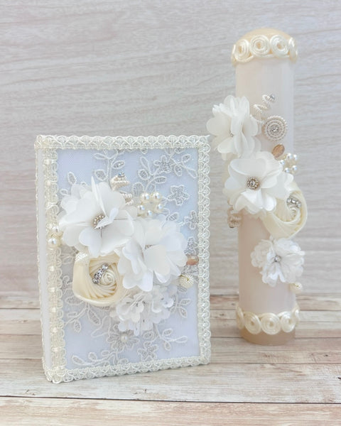 YoYo Boutique Bible Floral Bible & Candle