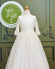 YoYo Boutique First Communion 10 / Off-White Buganvilla First Communion Dress