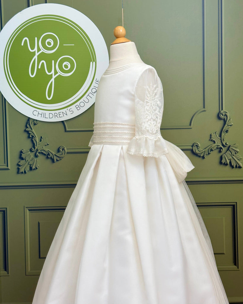 YoYo Boutique First Communion 10 / Off-White Magnolia First Communion Dress