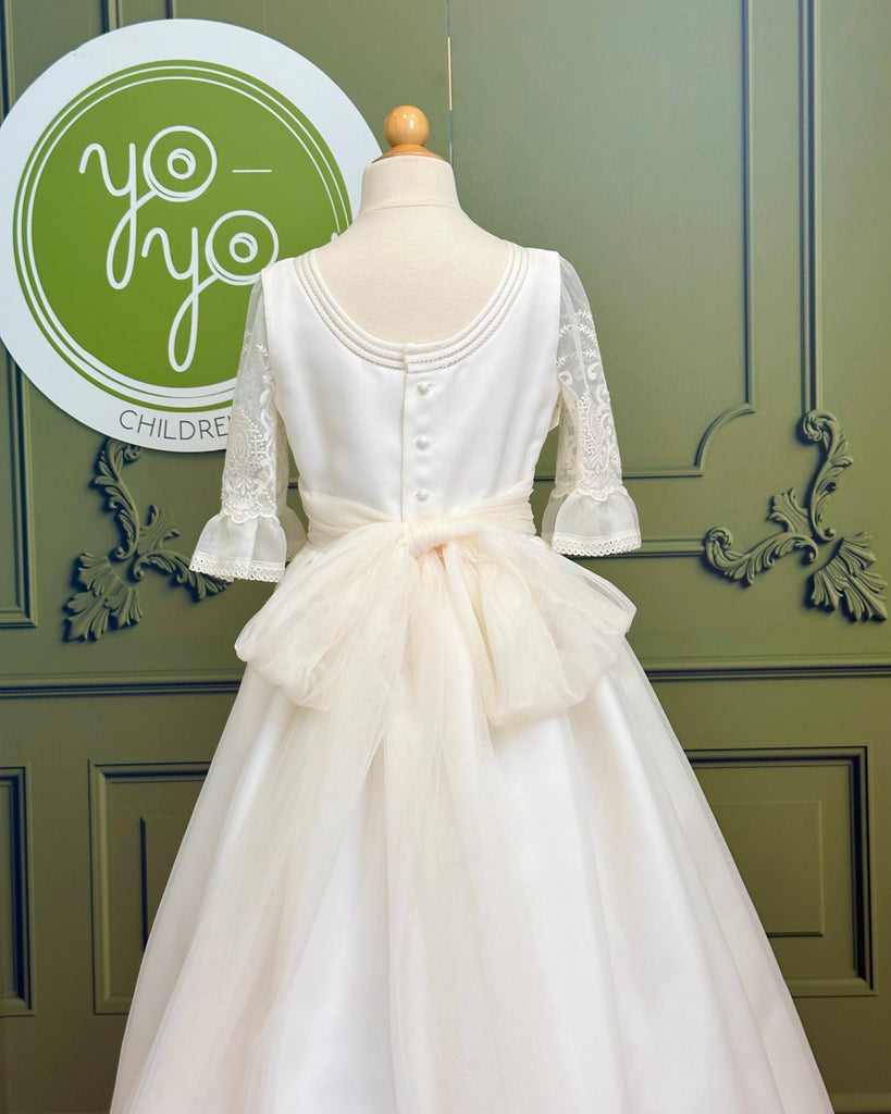 YoYo Boutique First Communion 10 / Off-White Magnolia First Communion Dress