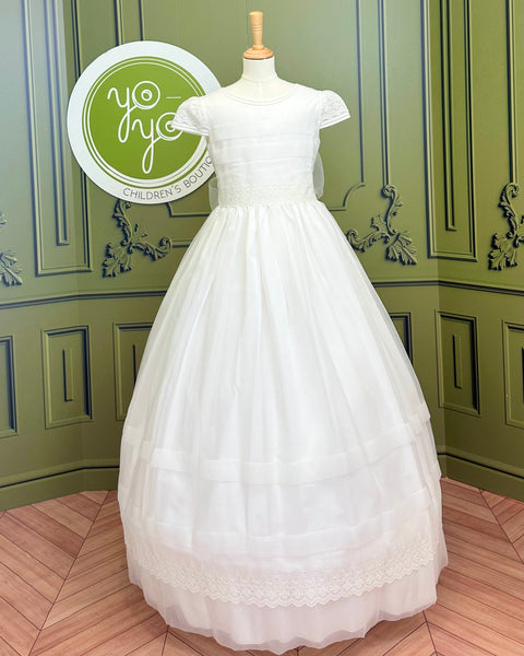 YoYo Boutique First Communion 14 / White Claudia Dress