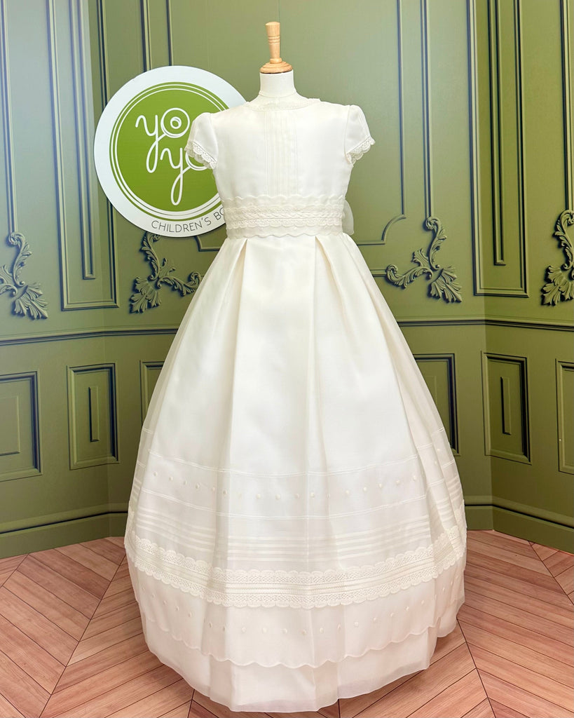 YoYo Boutique First Communion 16 / Off-White Margarita Dress