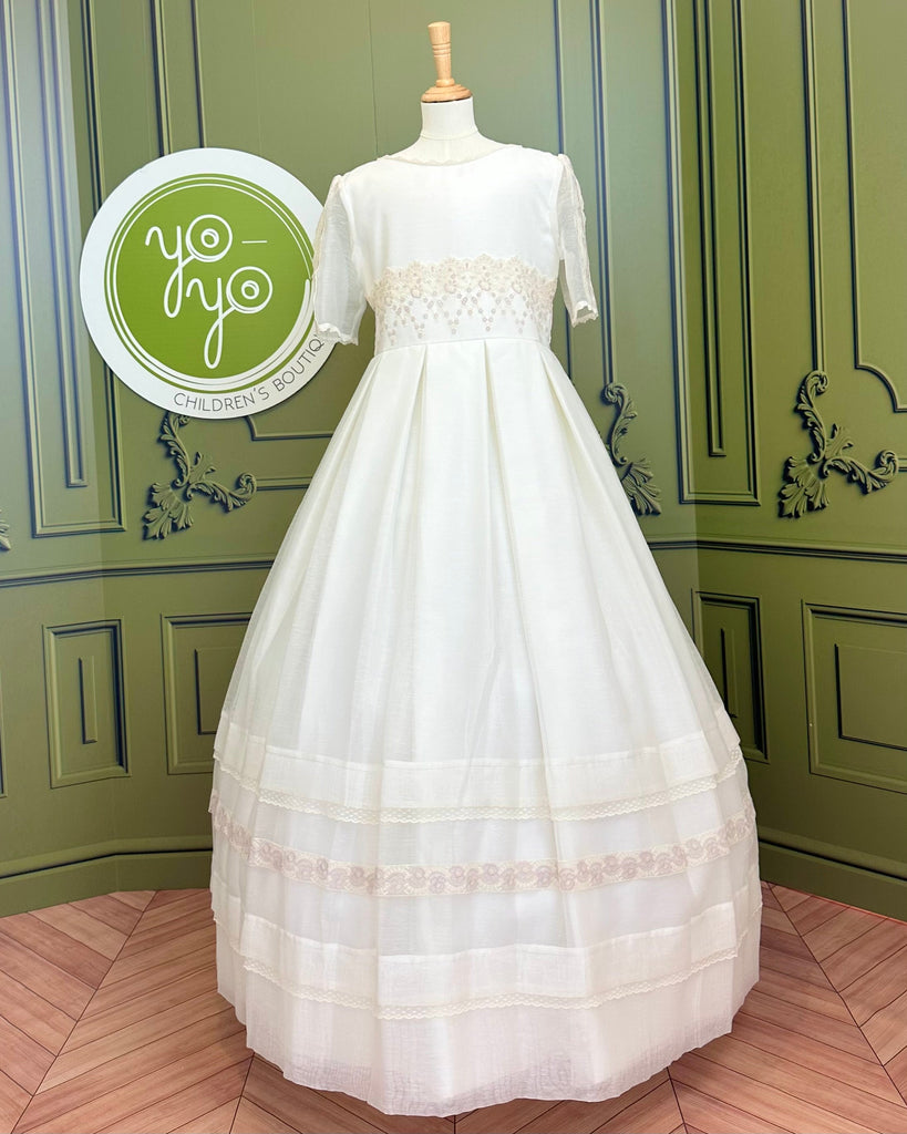 YoYo Boutique First Communion 18 / Off-White Jacaranda Dress