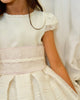 YoYo Boutique First Communion 5 / Off-White Castaño Dress