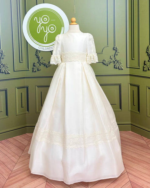 YoYo Boutique First Communion 6 / Off-White Gardenia First Communion Deluxe Dress