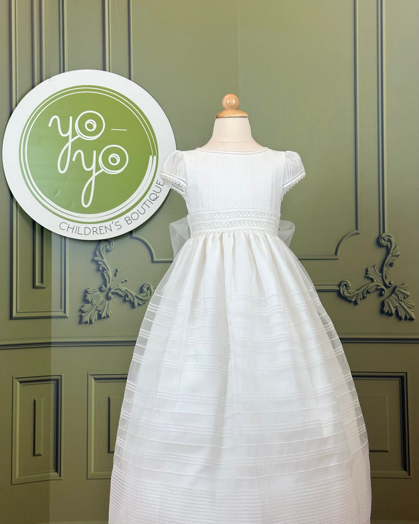 YoYo Boutique First Communion 6 / Off-White Lily First Communion Dress