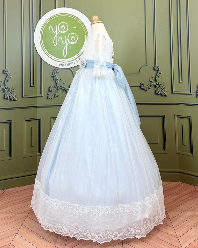 YoYo Boutique First Communion 8 / Blue Delfinio First Communion Dress