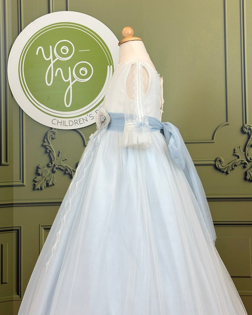 YoYo Boutique First Communion 8 / Blue Delfinio First Communion Dress