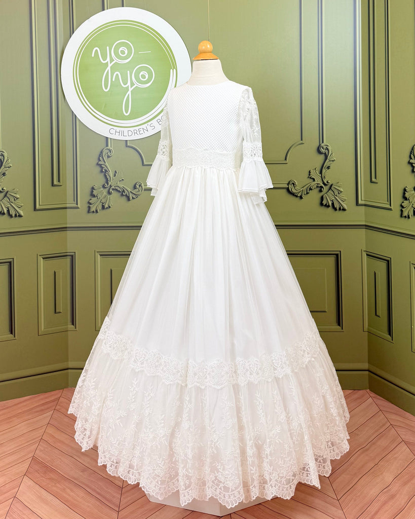 YoYo Boutique First Communion 8 / White Adele Dress