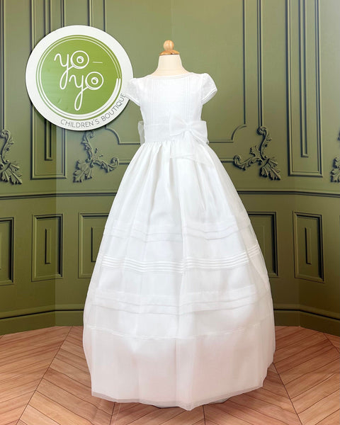 First communion dresses irish linen best sale