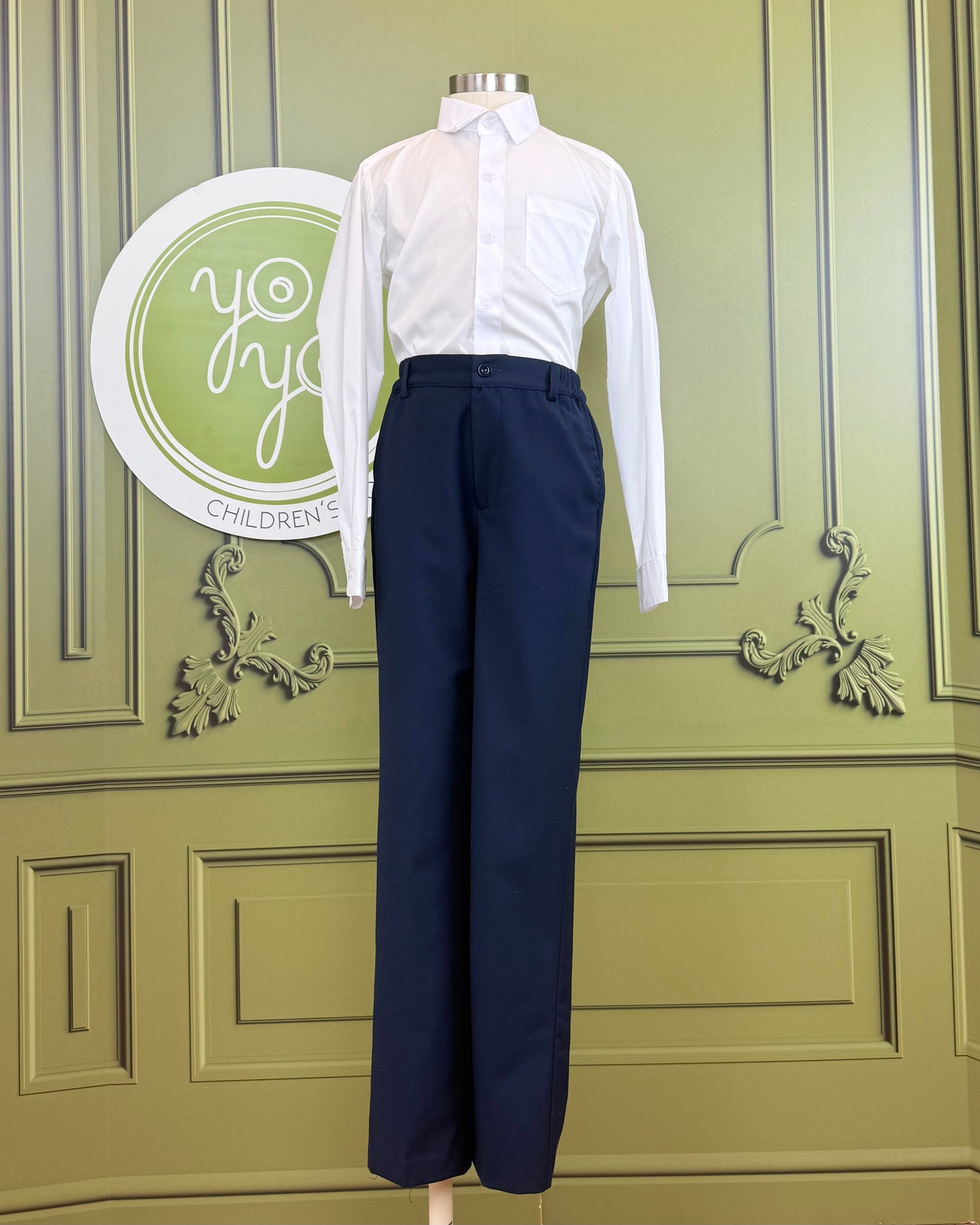 YoYo Boutique First Communion Navy Blue First Communion Suit