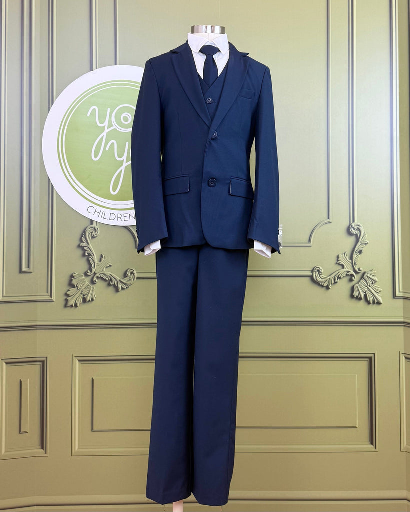 YoYo Boutique First Communion Navy Blue First Communion Suit