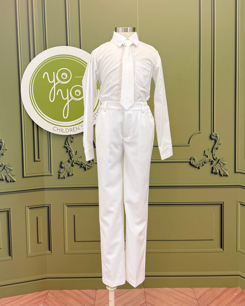 YoYo Boutique First Communion Off-White First Communion Suit