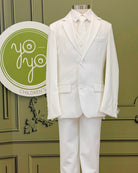 YoYo Boutique First Communion Off-White First Communion Suit