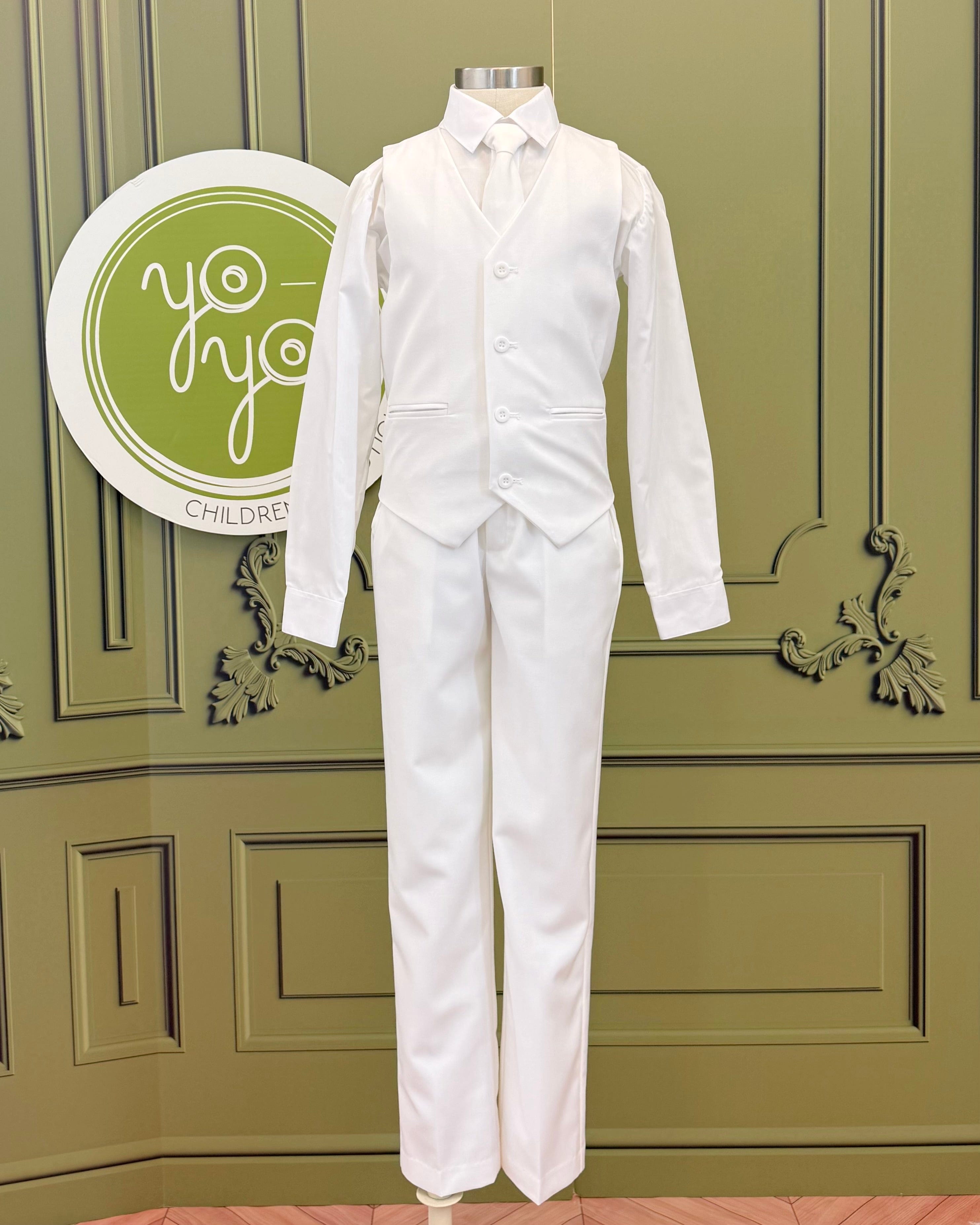 YoYo Boutique First Communion Off-White First Communion Suit