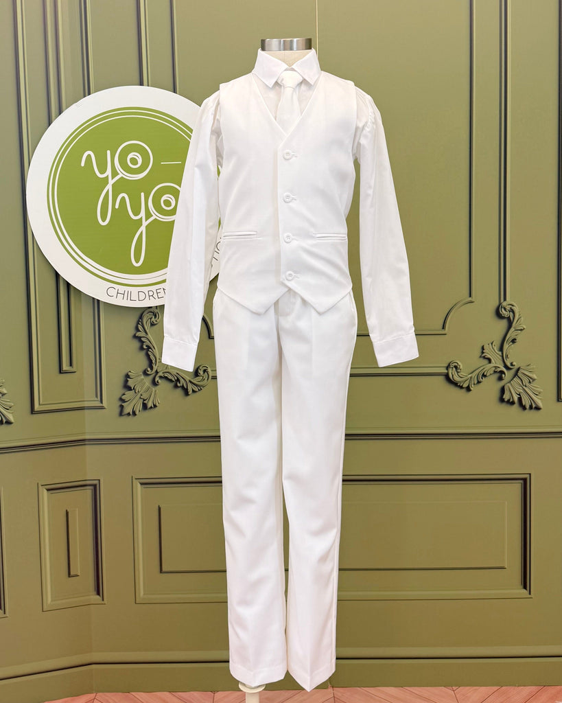 YoYo Boutique First Communion Off-White First Communion Suit