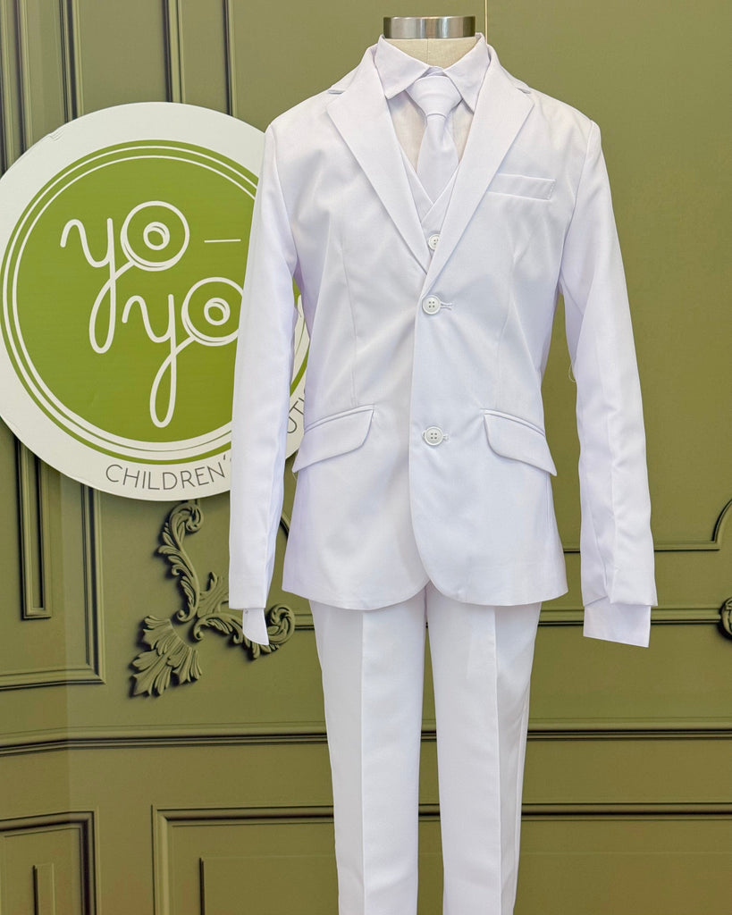 YoYo Boutique First Communion White First Communion Suit