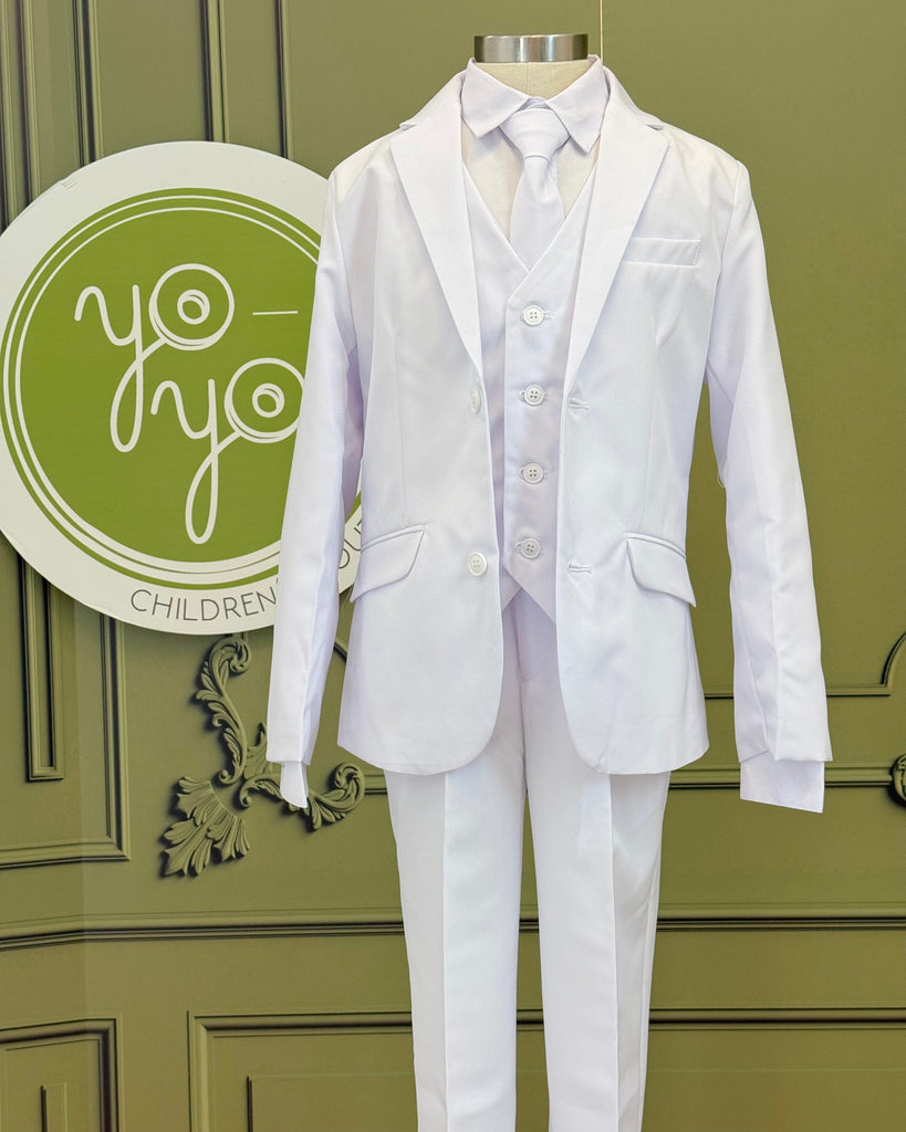 YoYo Boutique First Communion White First Communion Suit