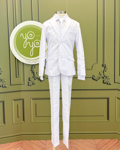 YoYo Boutique First Communion White First Communion Suit