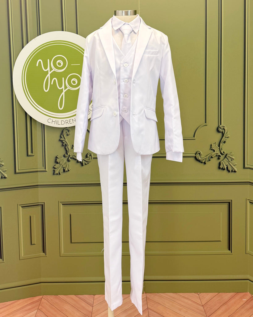 YoYo Boutique First Communion White First Communion Suit