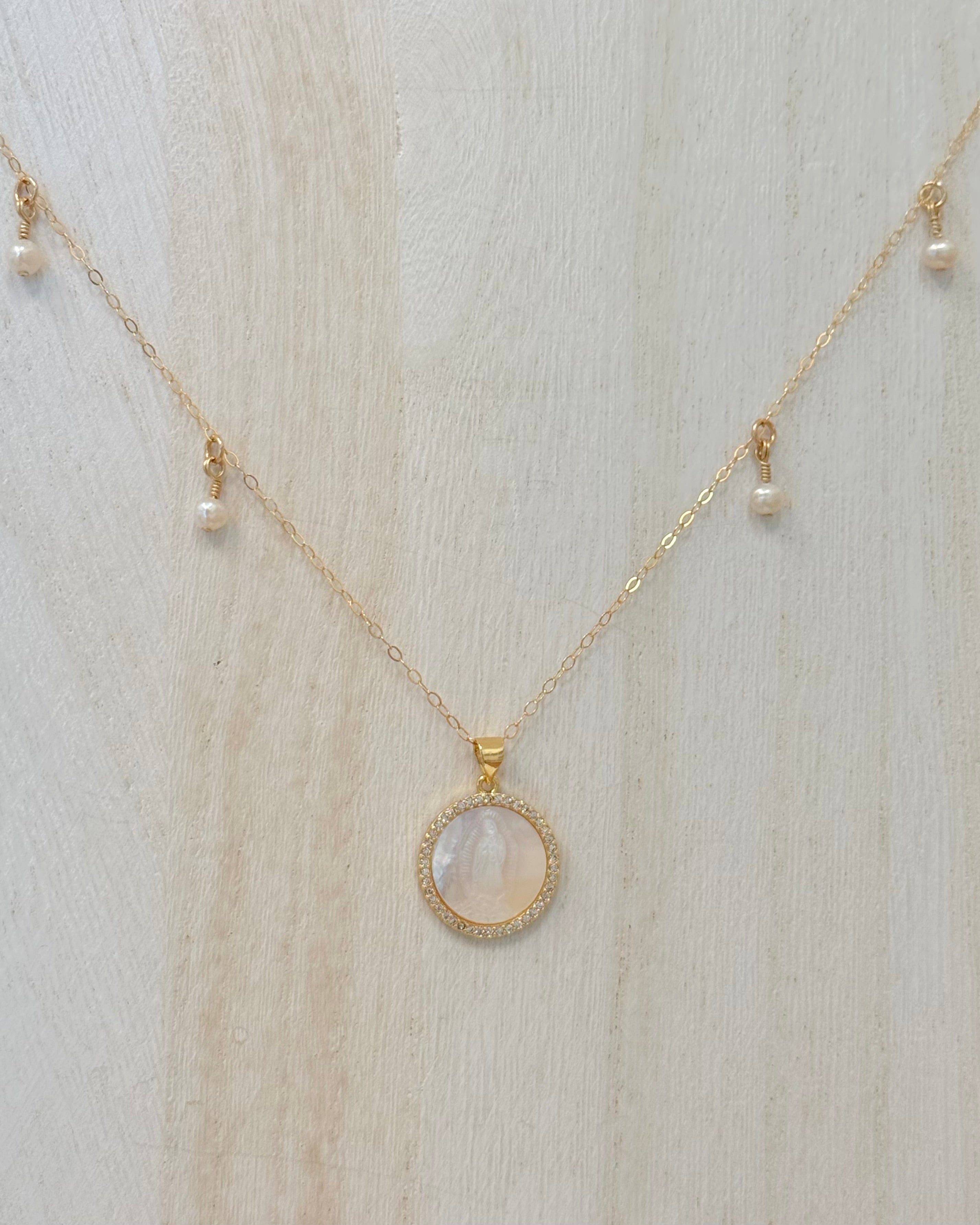 YoYo Boutique Necklaces Lady of Guadalupe Necklace 17"