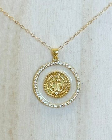 YoYo Boutique Necklaces Saint Benedict Necklace 17"