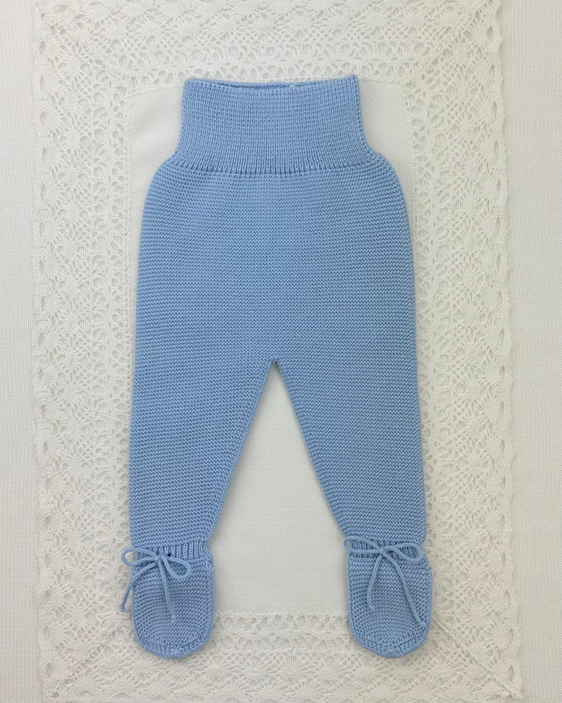 YoYo Boutique Newborn 0M / Blue Blue Knitted Newborn Outfit