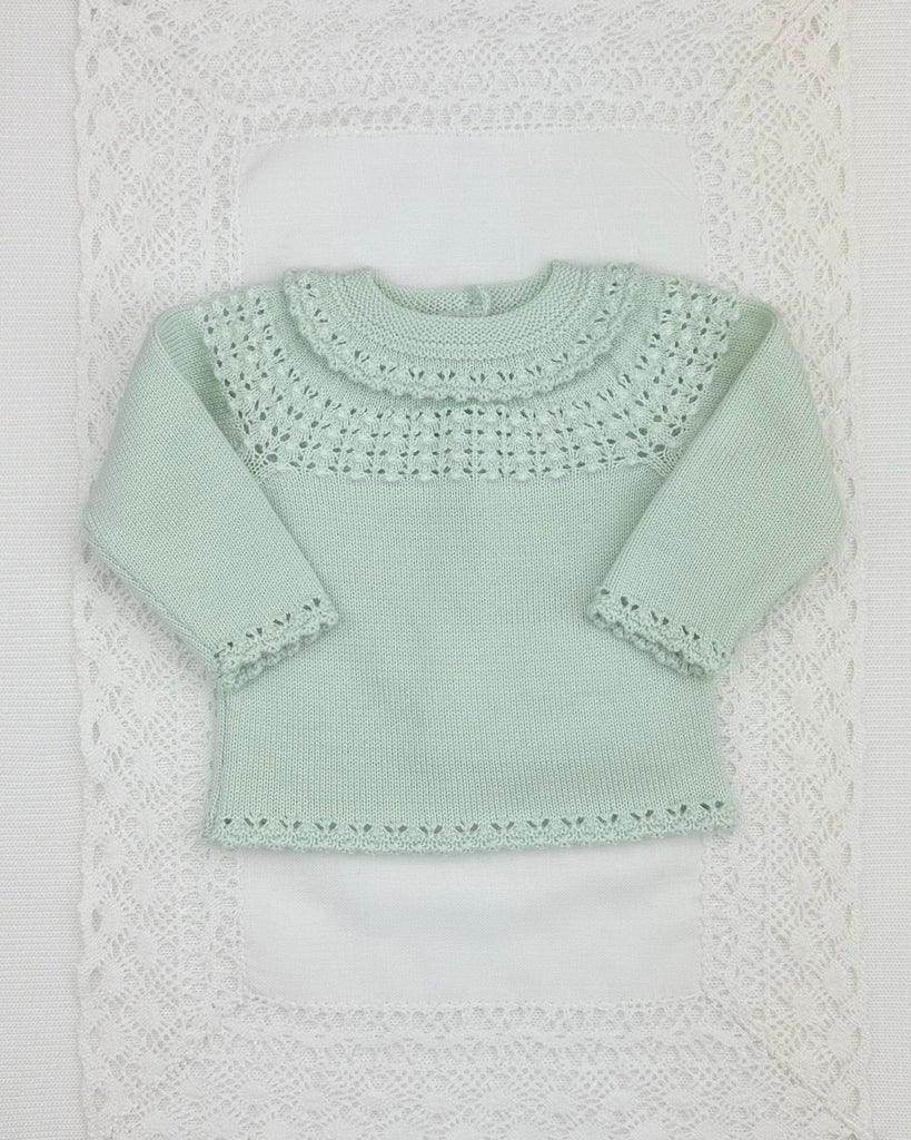 YoYo Boutique Newborn 0M / Mint Mint Knitted Newborn Outfit