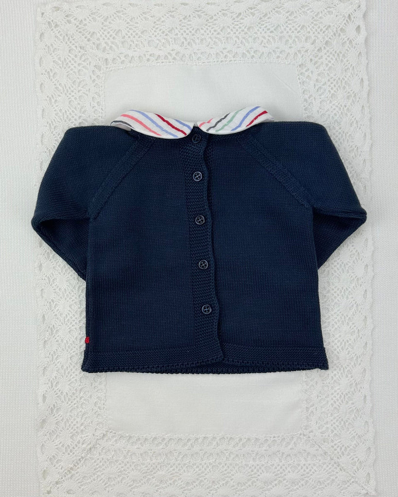 YoYo Boutique Newborn 0M / Navy Blue Navy Blue Knitted Newborn Outfit
