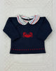 YoYo Boutique Newborn 0M / Navy Blue Navy Blue Knitted Newborn Outfit