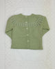 YoYo Boutique Newborn 0M / Pistachio Pistachio & White Knitted Newborn Outfit