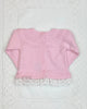YoYo Boutique Newborn 0M / Rose Rose Pink Knitted & Lace Newborn Outfit