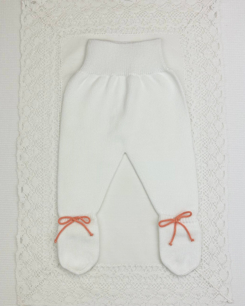 YoYo Boutique Newborn 0M / Tangerine Tangerine Knitted Newborn Outfit