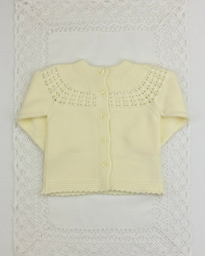 YoYo Boutique Newborn 0M / Yellow Light Yellow Knitted Newborn Outfit