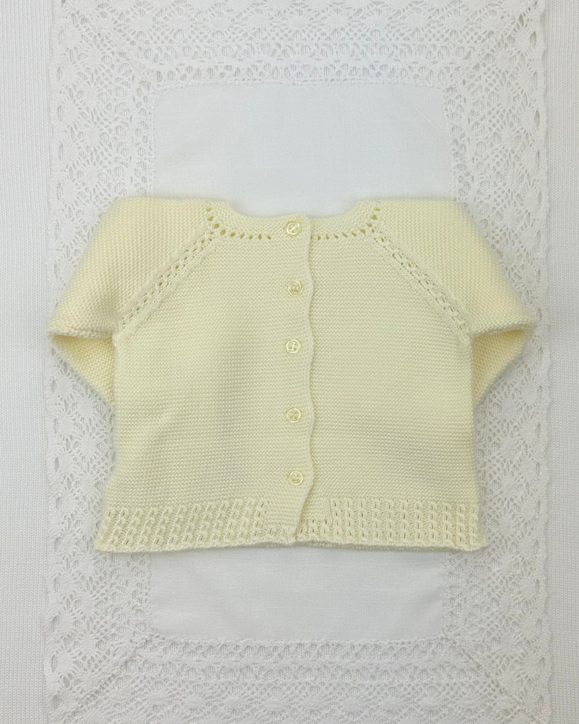 YoYo Boutique Newborn 0M / Yellow Light Yellow Knitted Newborn Outfit